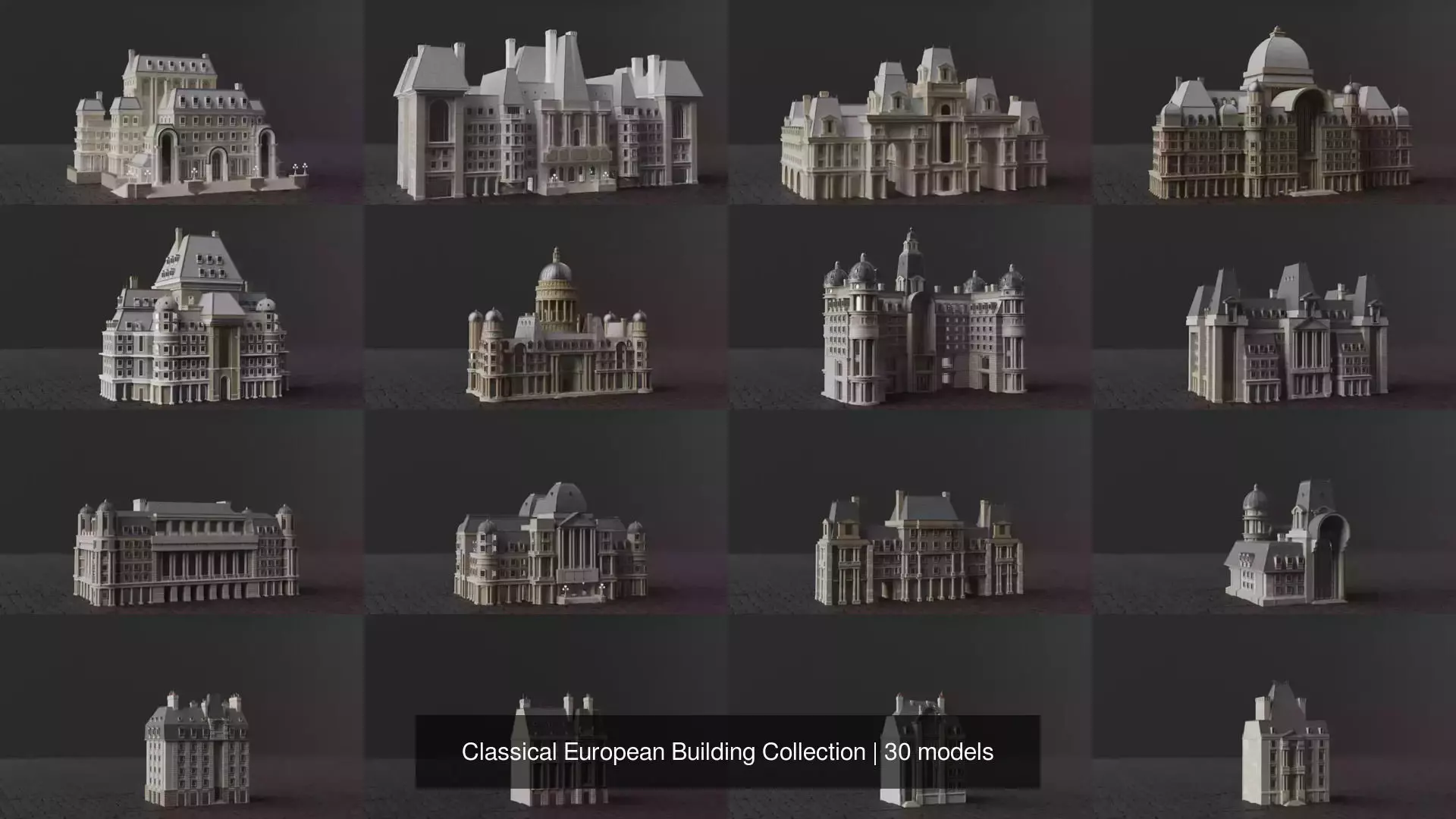 Classical European Building Collection _1