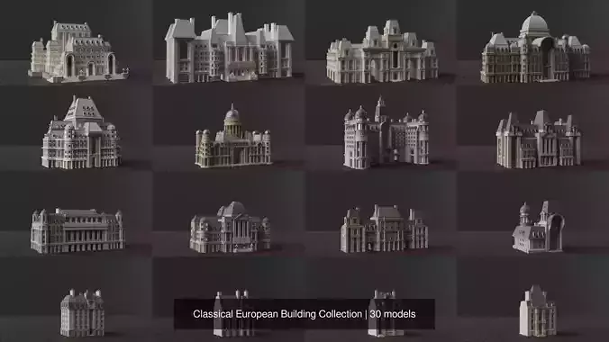 Classical European Building Collection