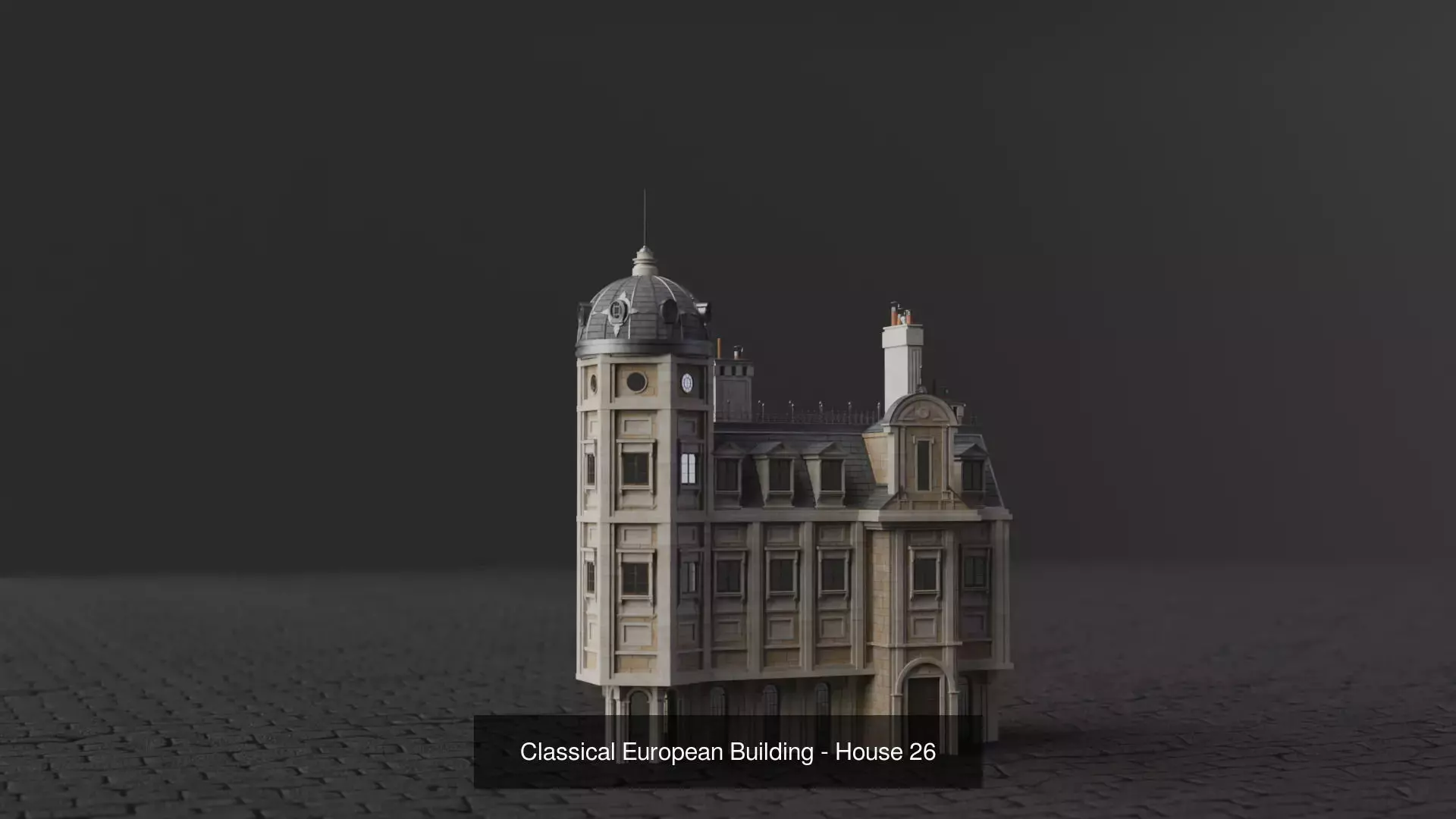 Classical European Building Collection _31