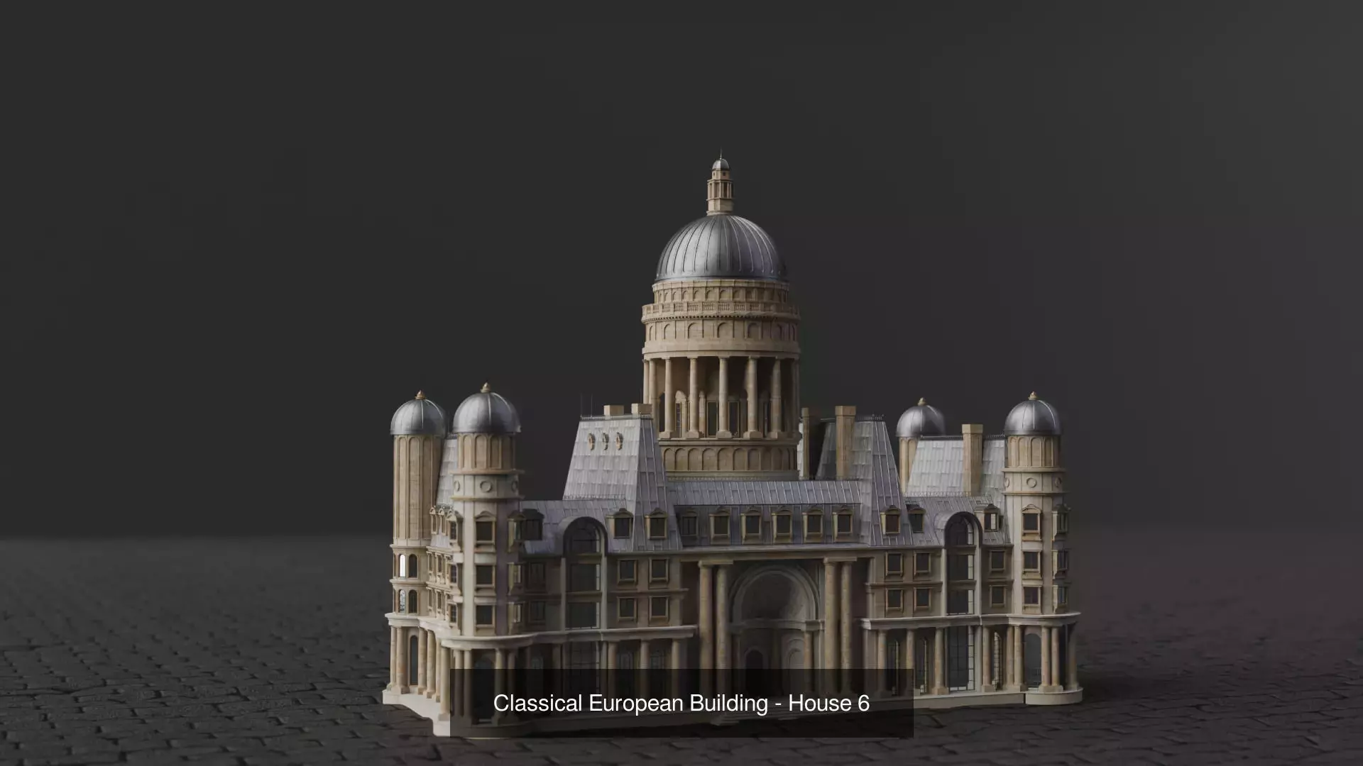 Classical European Building Collection _11
