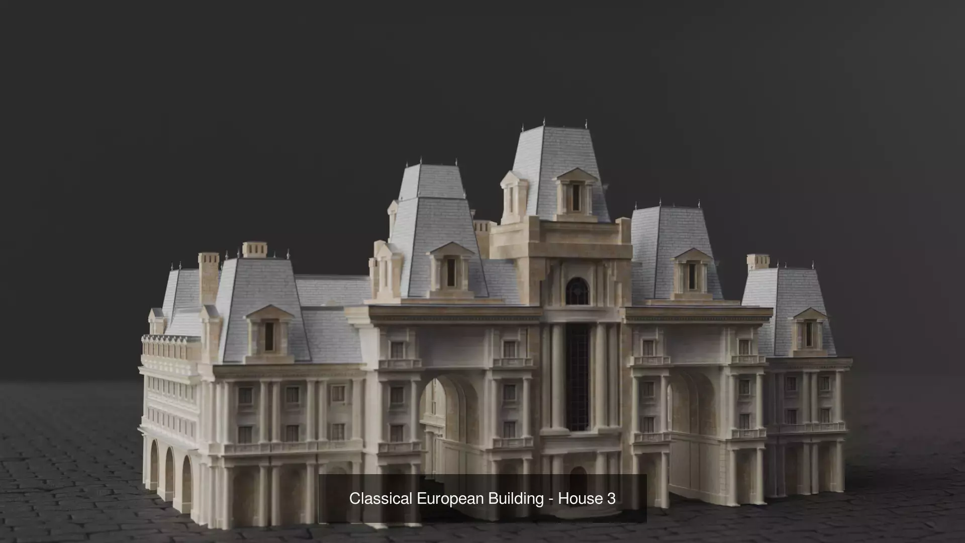 Classical European Building Collection _8