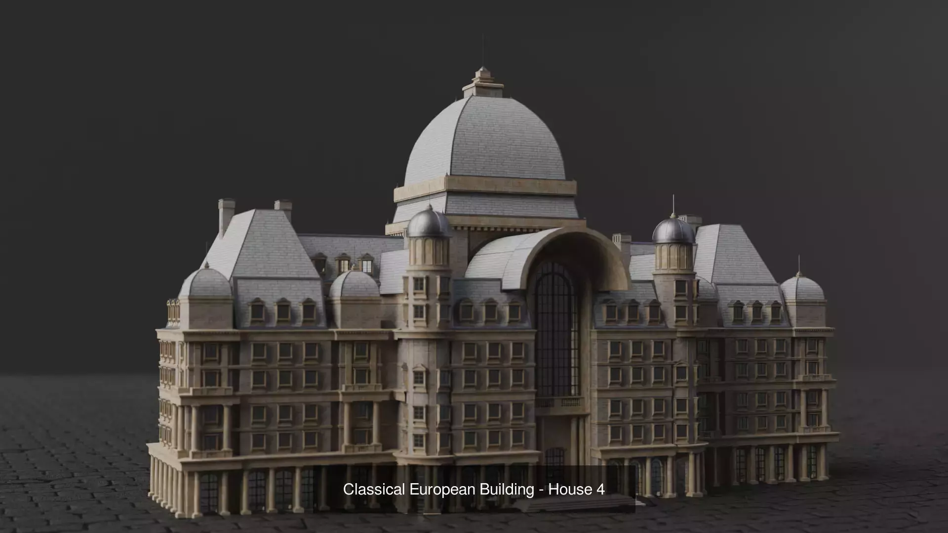 Classical European Building Collection _9