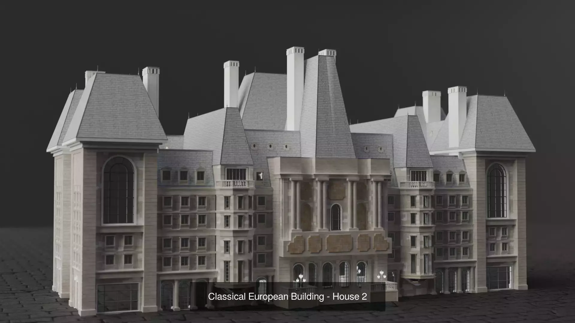 Classical European Building Collection _7