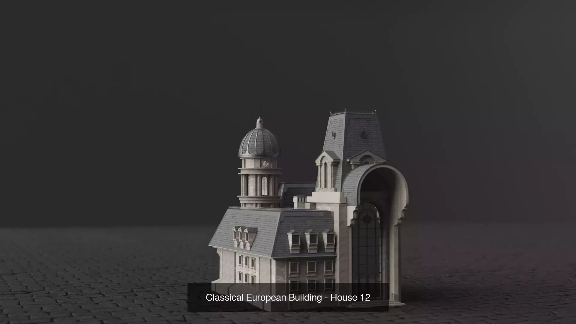 Classical European Building Collection _17