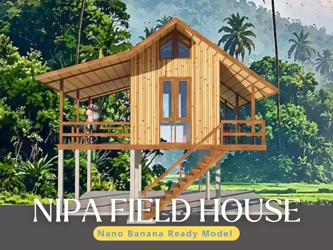 Nipa Field House - Applied Vernacular Modern - Tiny Home