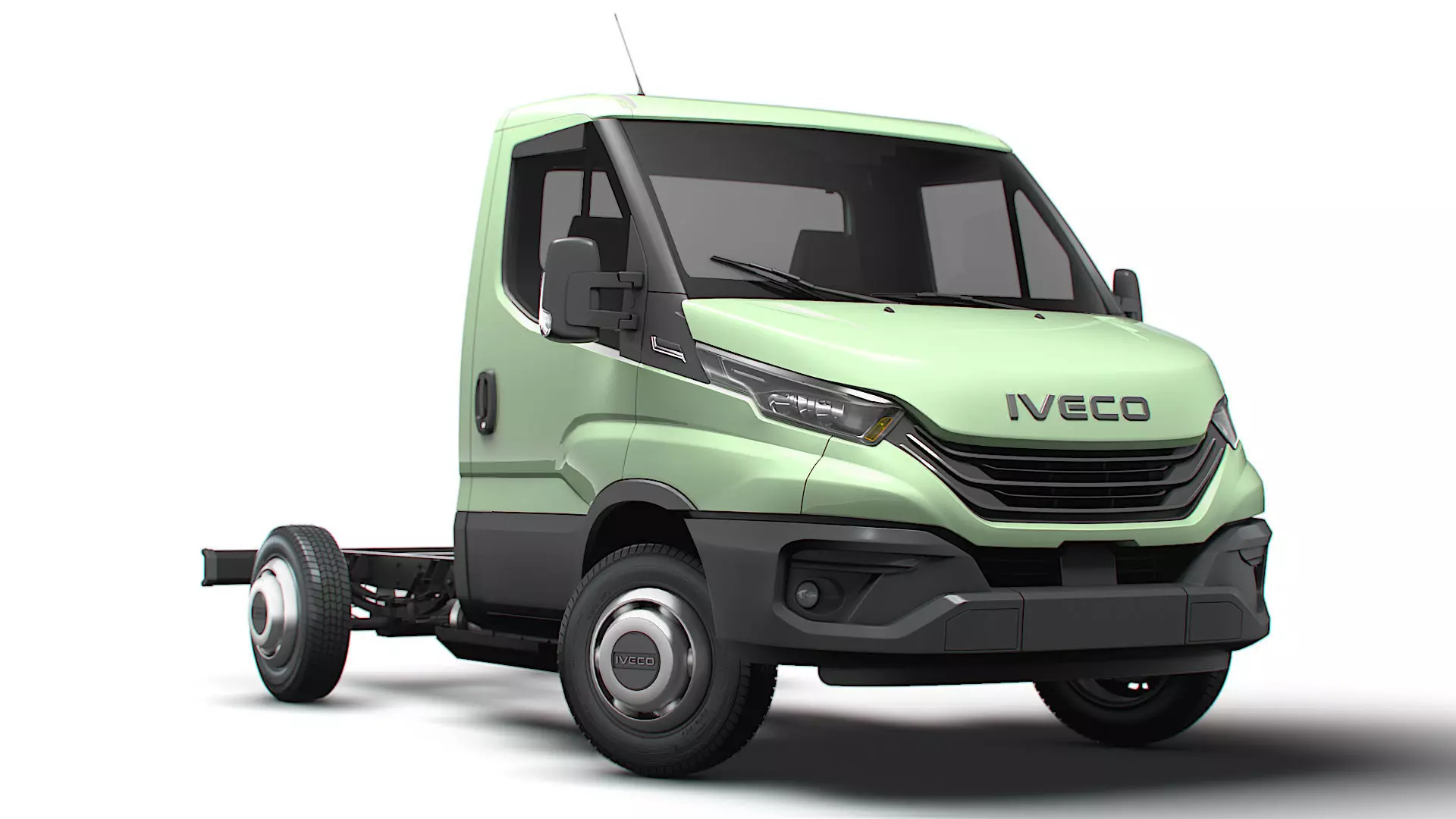 Iveco Daily Single Cab L1 Chassis 2026 3D model