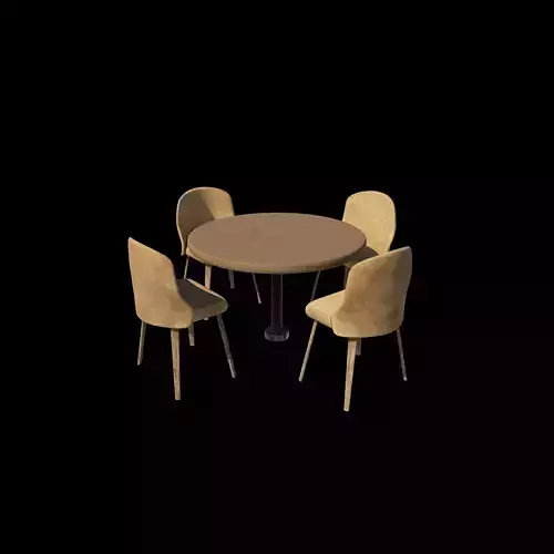 Round Table and Chair