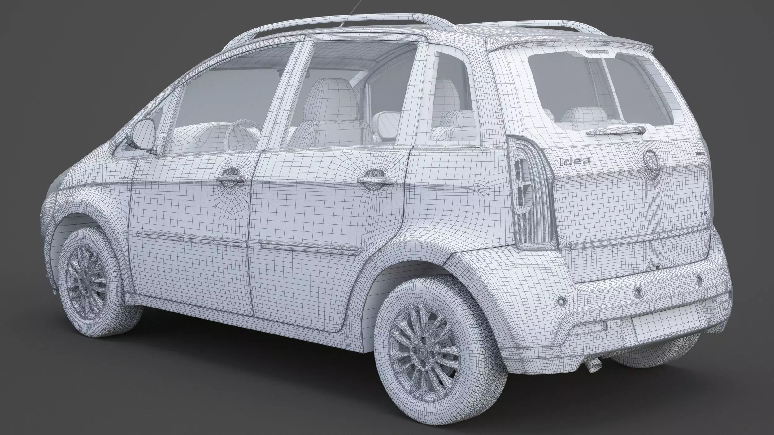 Fiat Idea 3D model_17