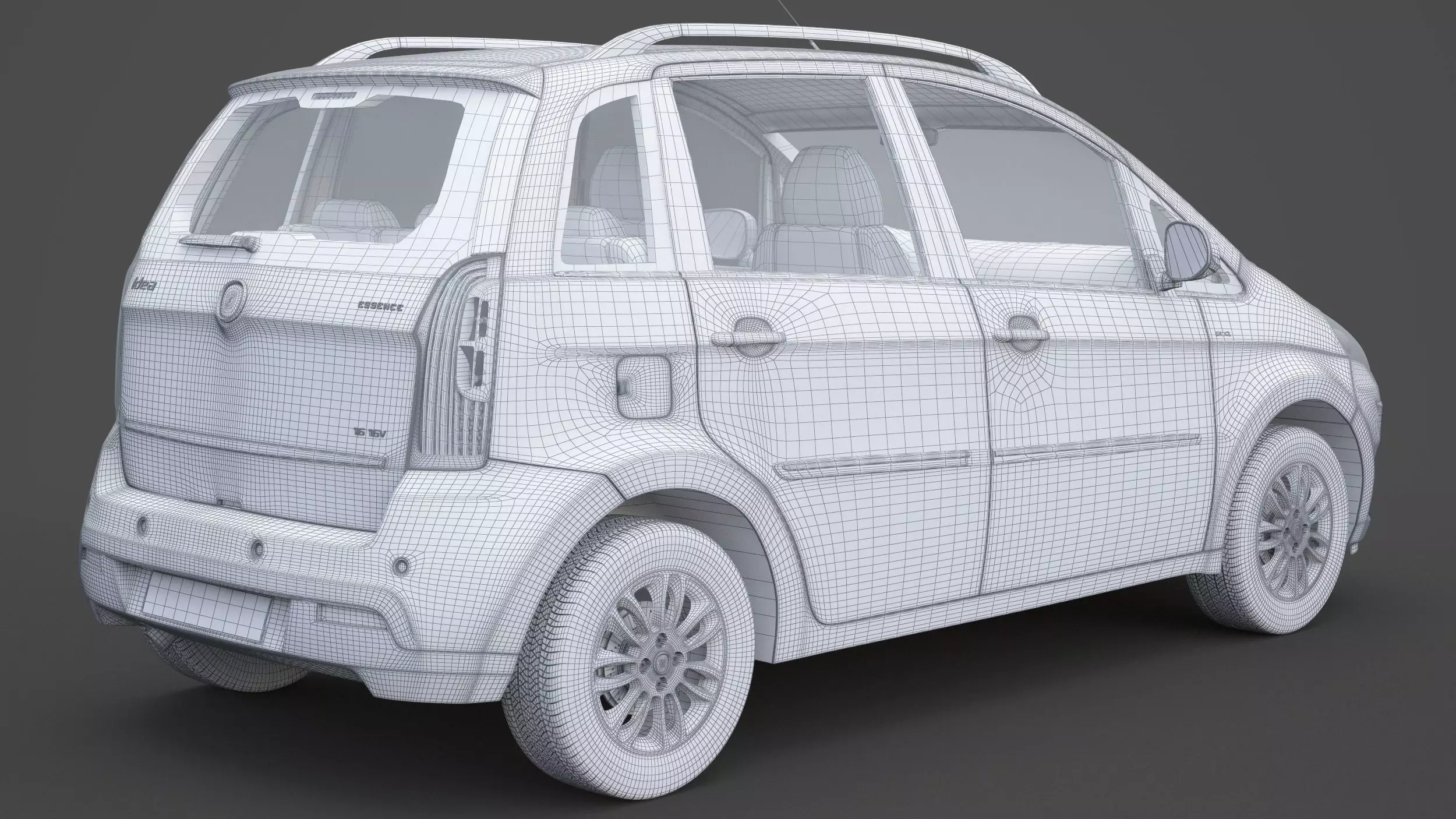 Fiat Idea 3D model_16