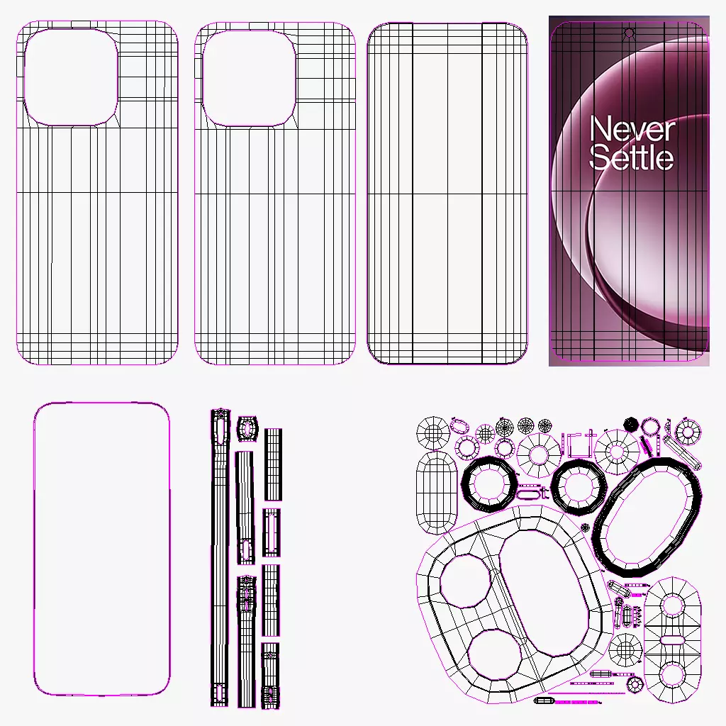 OnePlus 15 All Color 3D model_21