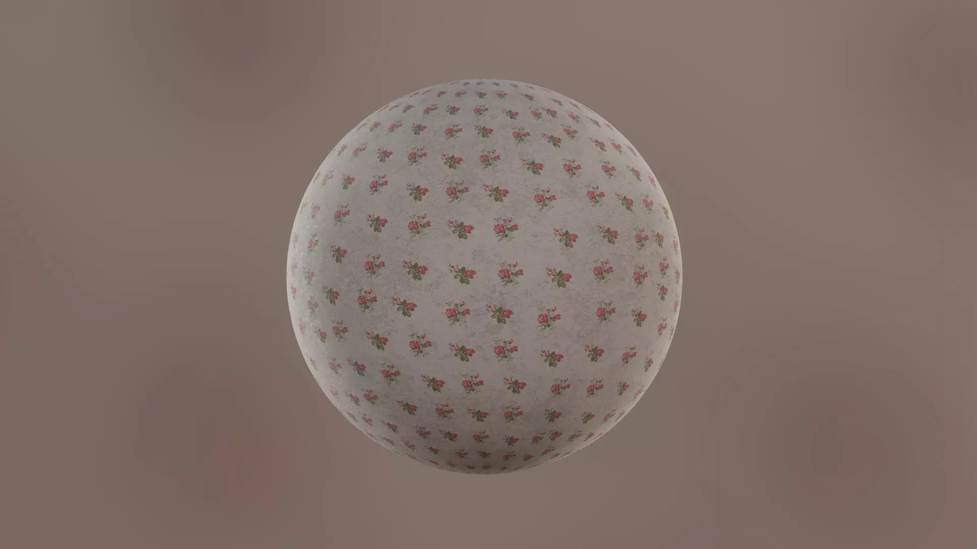 Linen Wallpaper Textures with Rose Pattern 4K Texture_7