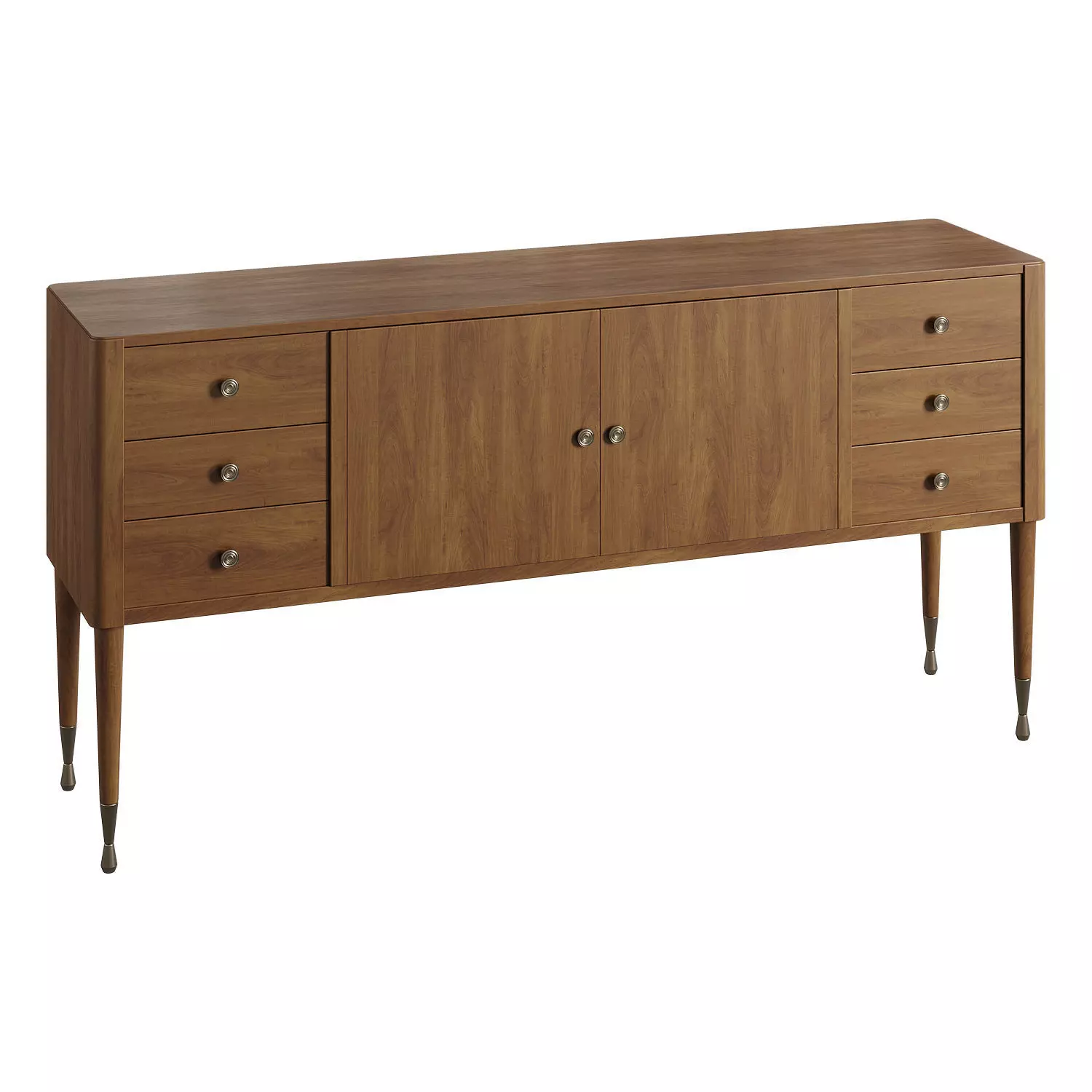 Ross Sideboard Low-poly 3D model_0