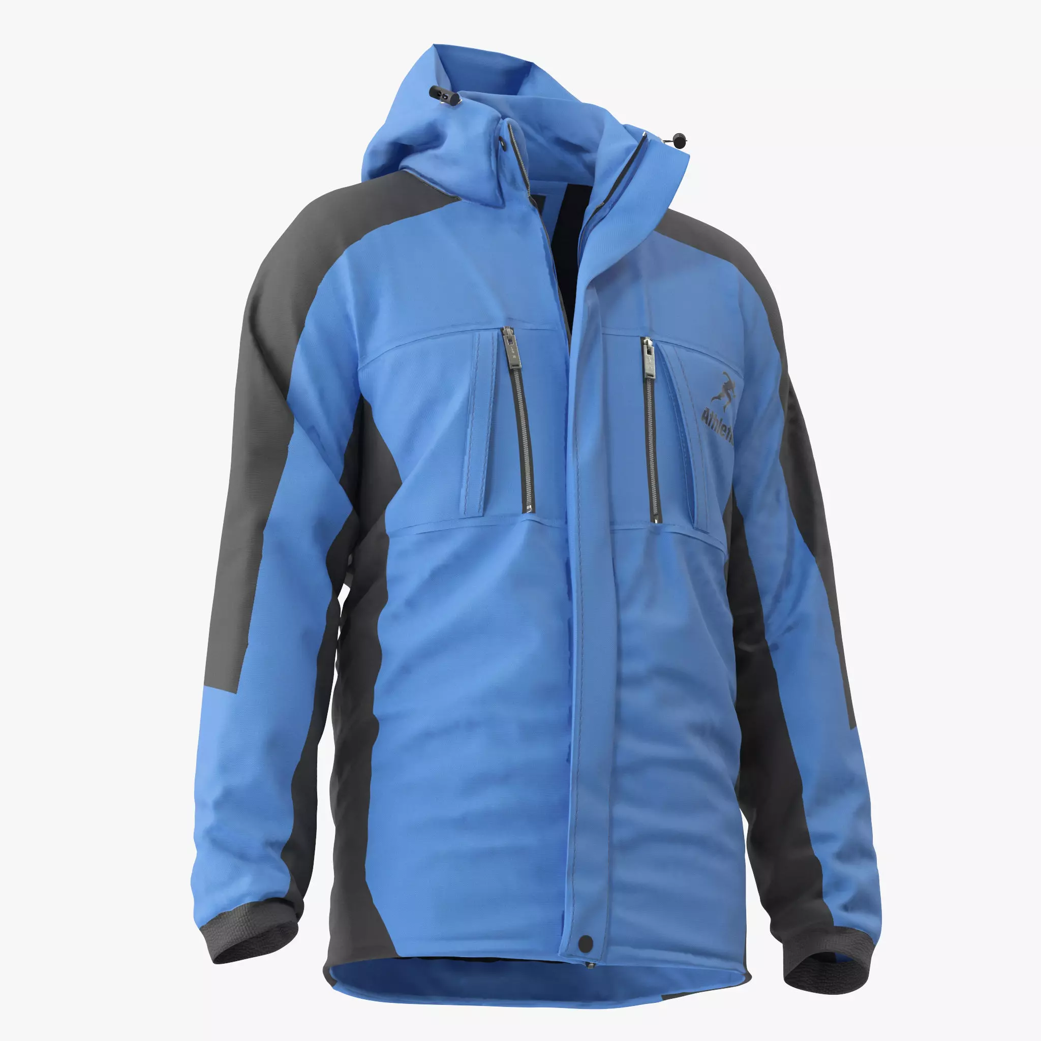 Men s Waterproof Mountain Jacket 3D model 3D model_6