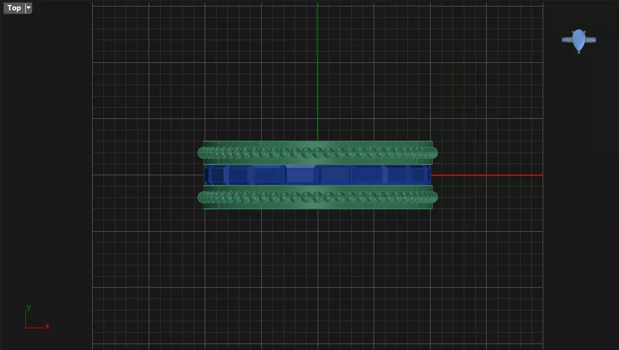 Channel Set Baguette Straight eternity ring w bead N5 162CT EU54 3D print model_6