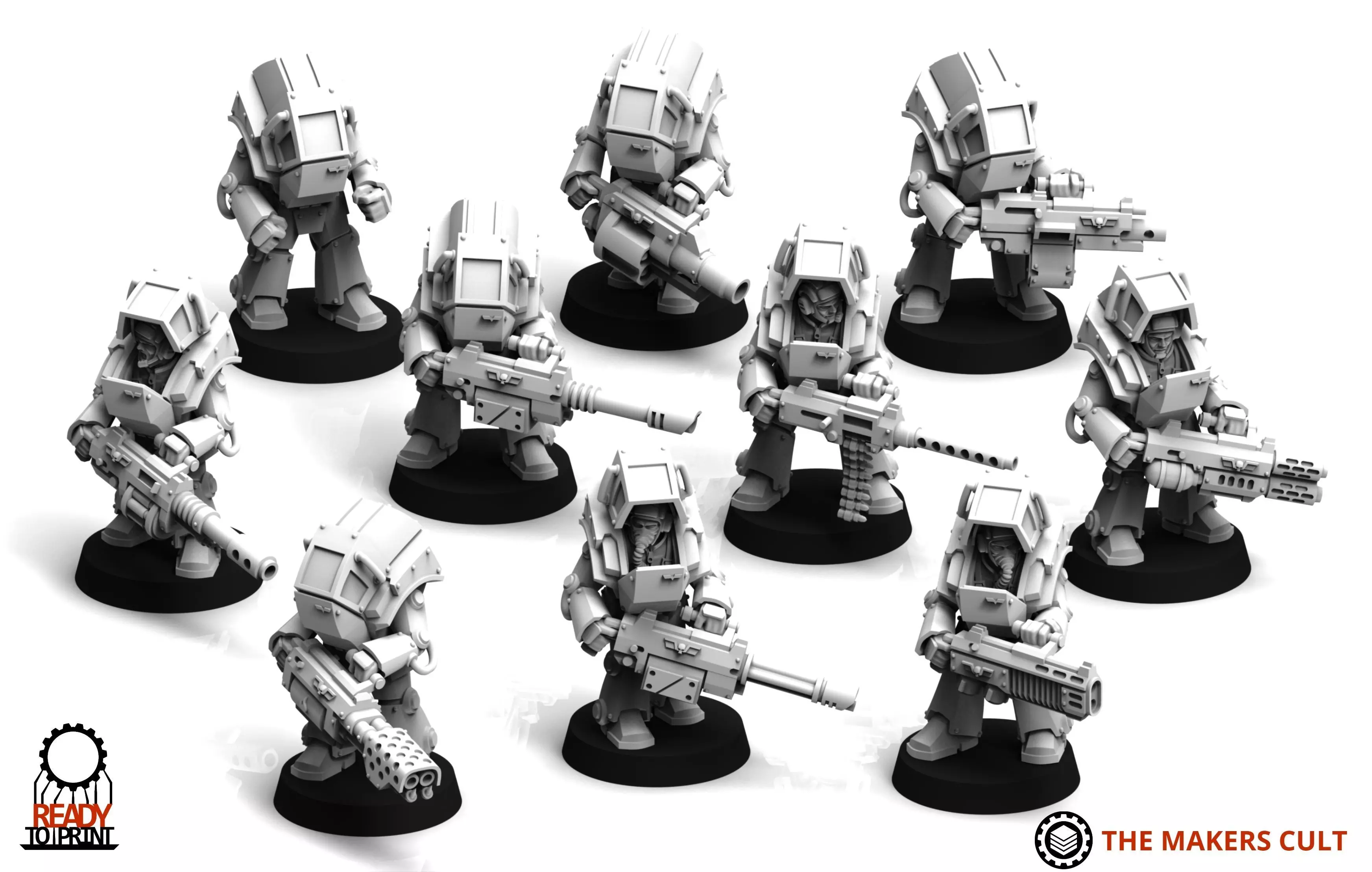 Universal Guard - War Suits 3D print model_0