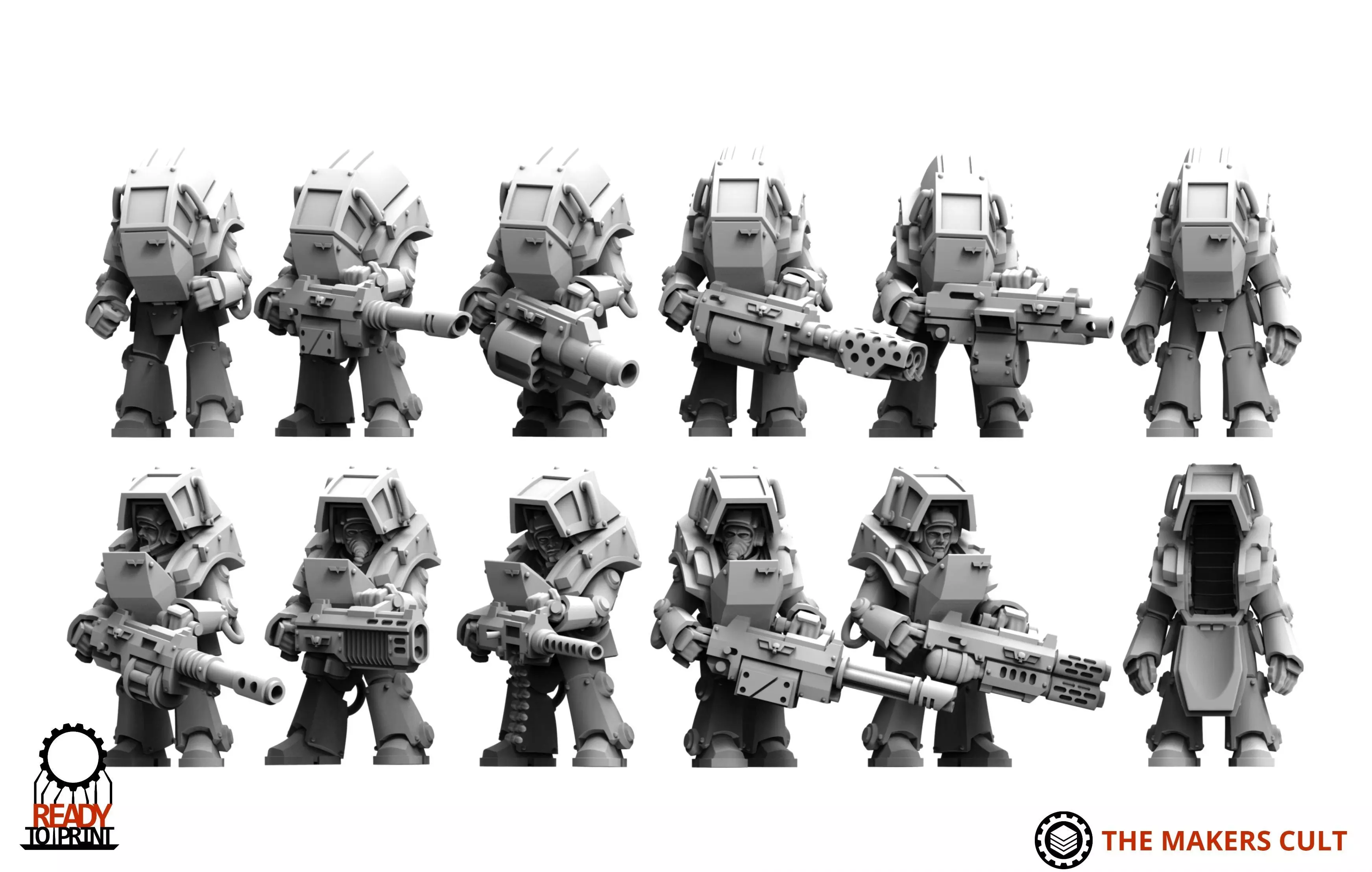 Universal Guard - War Suits 3D print model_5
