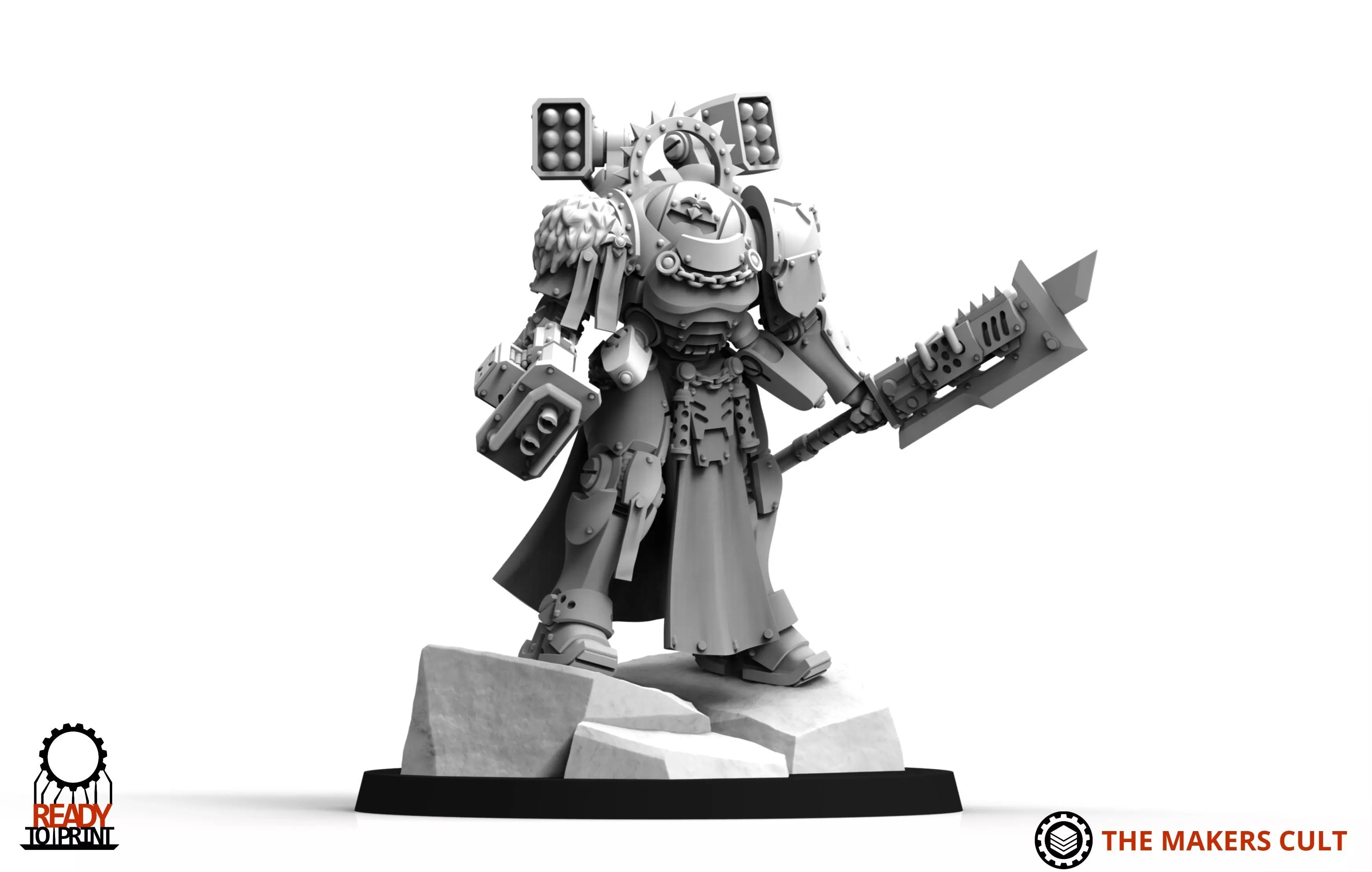 Daughters of War - War Mistress Constantia 3D print model_3