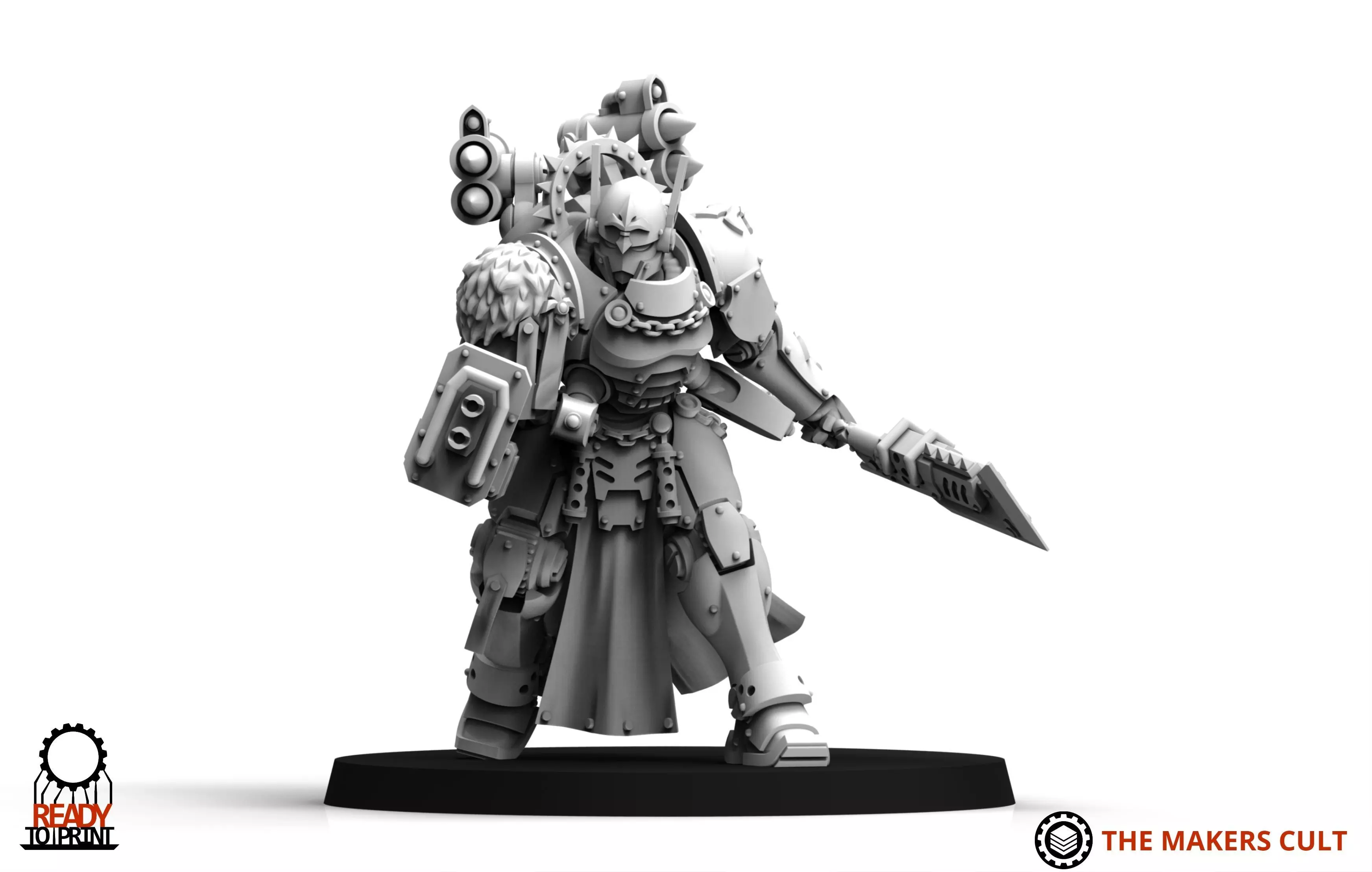 Daughters of War - War Mistress Constantia 3D print model_4