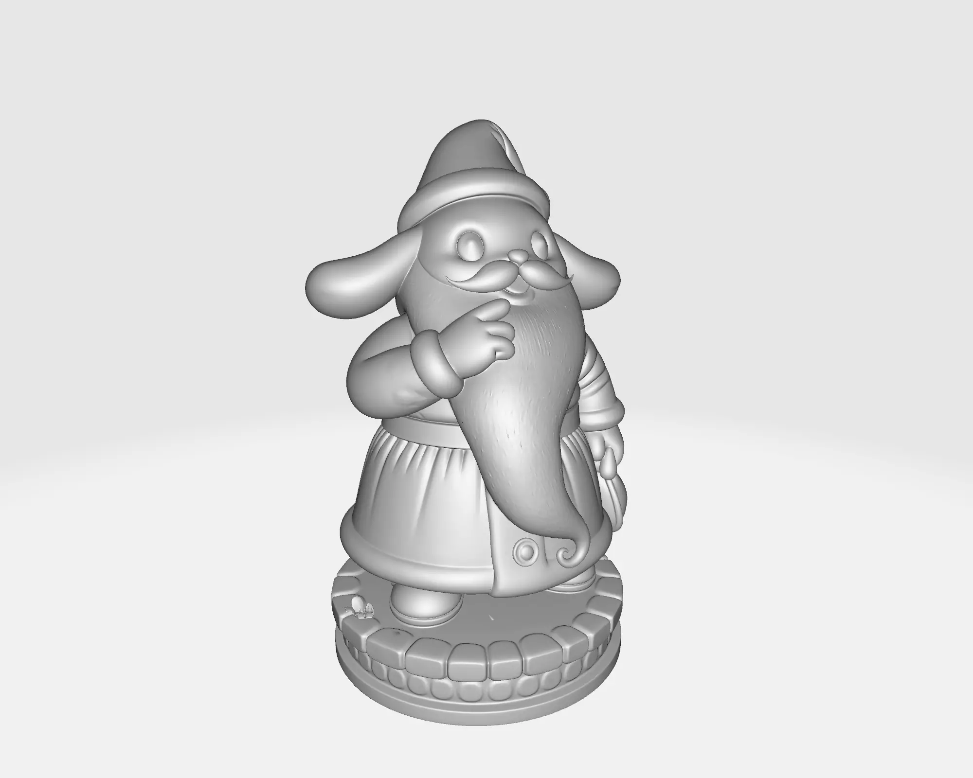 Nightmare Before Christmas Santa Creature Gothic Christmas 3D print model_1