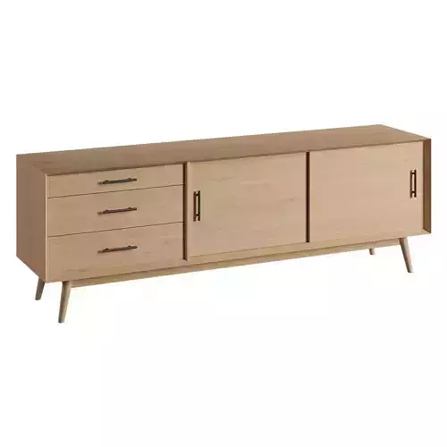 Mid-Century Media Console