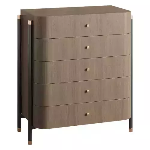 Wardrobe Rosie Low-poly 3D model