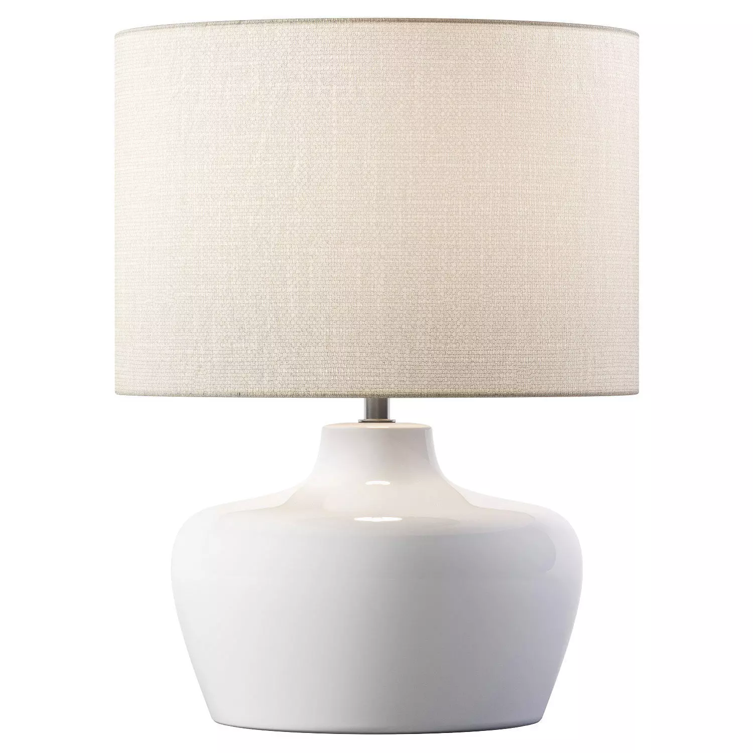 Clayton Table Lamp Low-poly 3D model_0