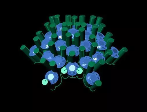 High Detail Diamond Cluster Nosepin Jewelry CAD STL OBJ Model 3D print model_9