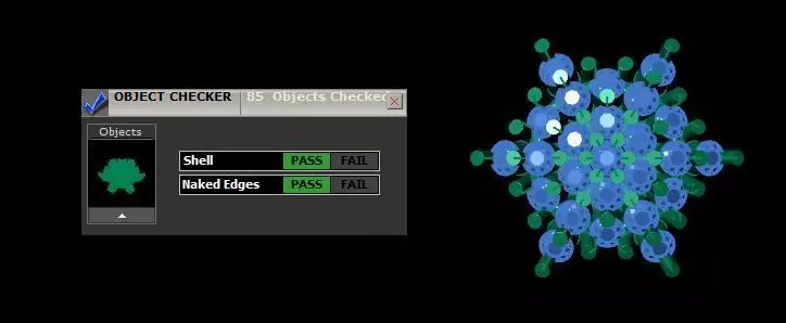 High Detail Diamond Cluster Nosepin Jewelry CAD STL OBJ Model 3D print model_17