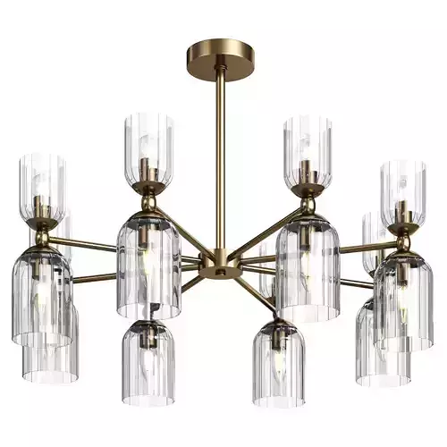 Ceiling chandelier on a rod Lumion KASSIA