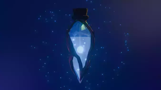 Stylized Mana Potion