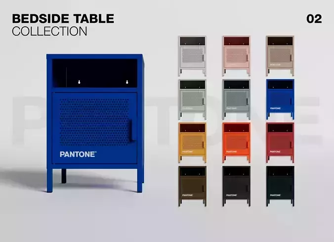 Pantone Bedside Table Collection