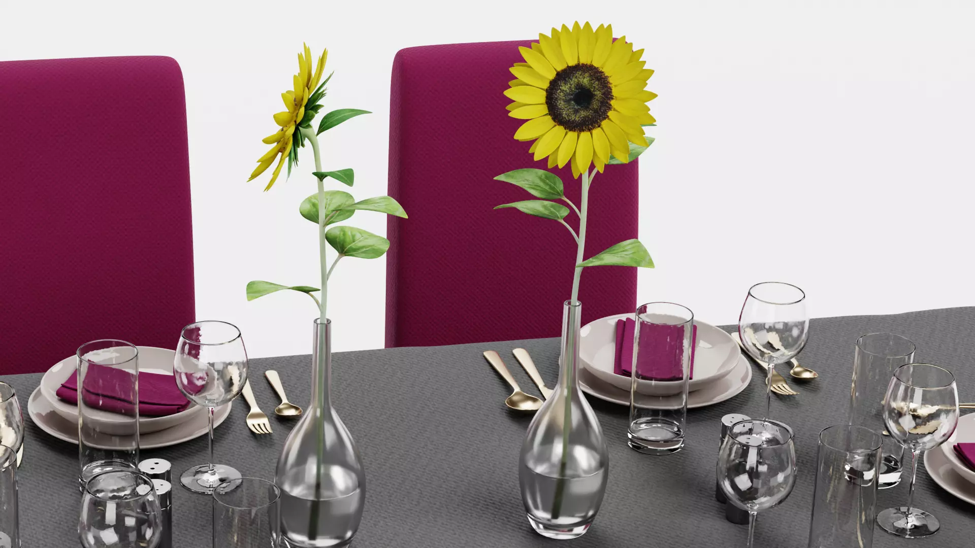 -Restaurant Table FULL V2- 3D model_8