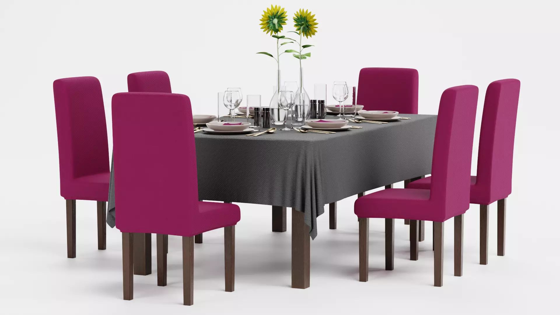 -Restaurant Table FULL V2- 3D model_5