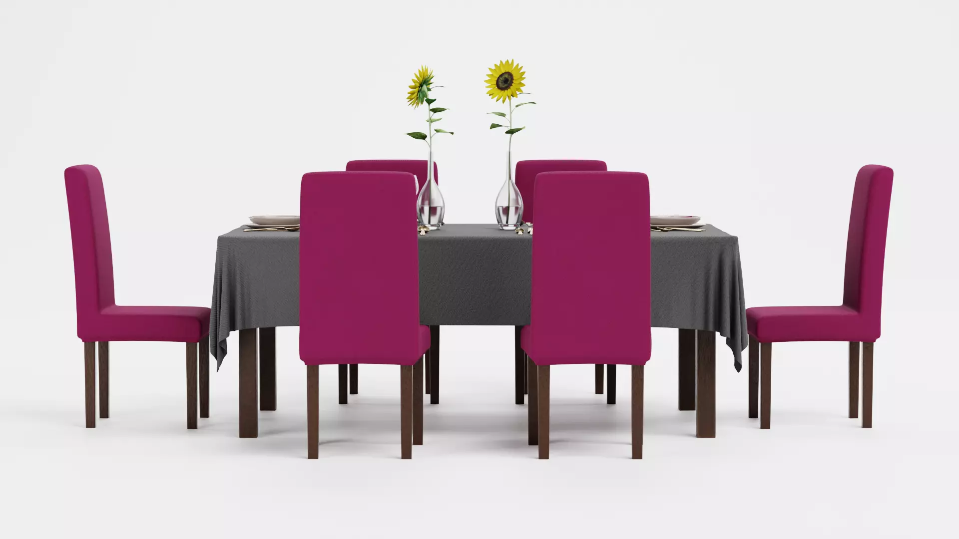 -Restaurant Table FULL V2- 3D model_1