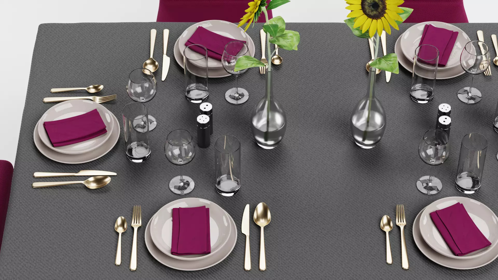 -Restaurant Table FULL V2- 3D model_6