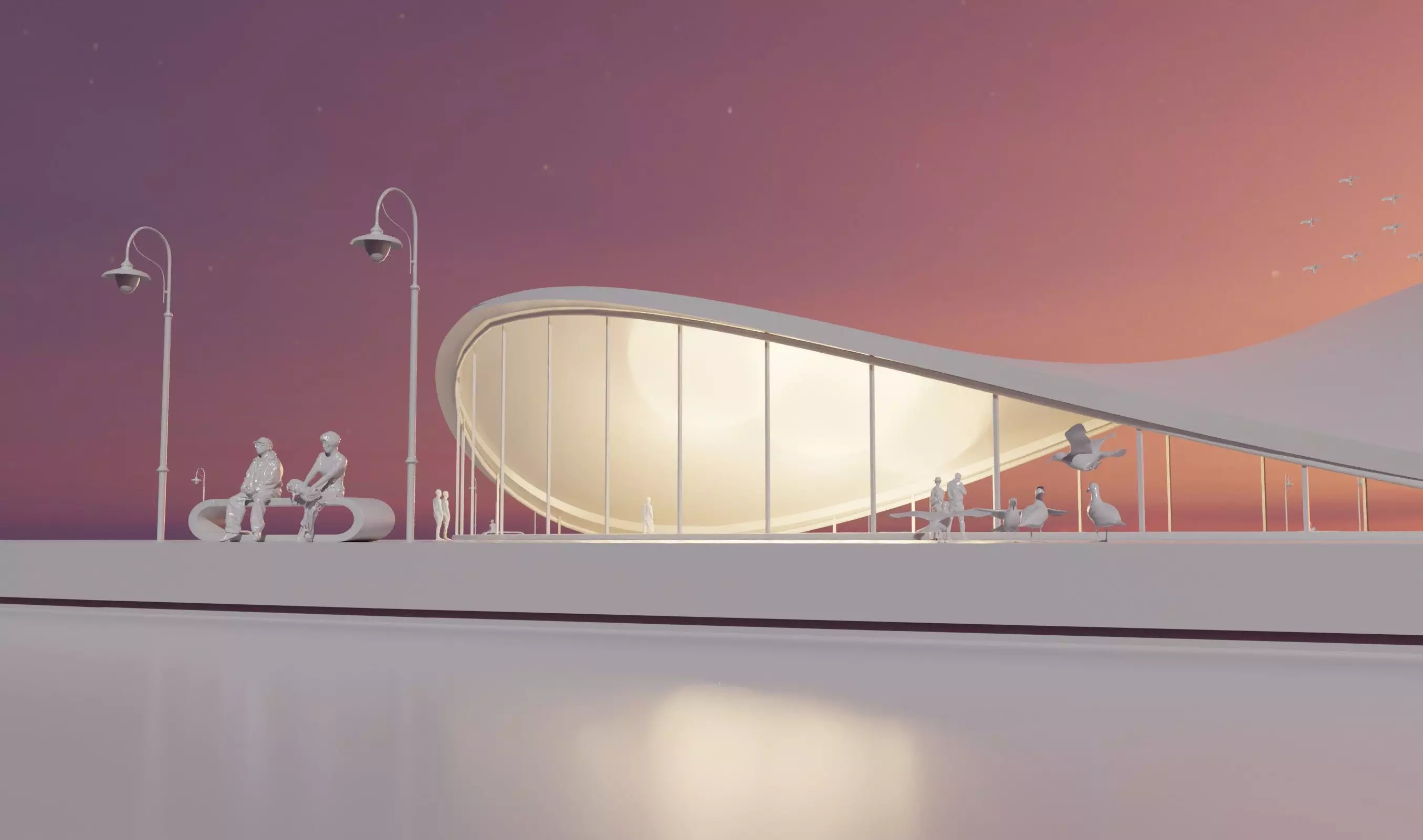 Organic building 3D model_9