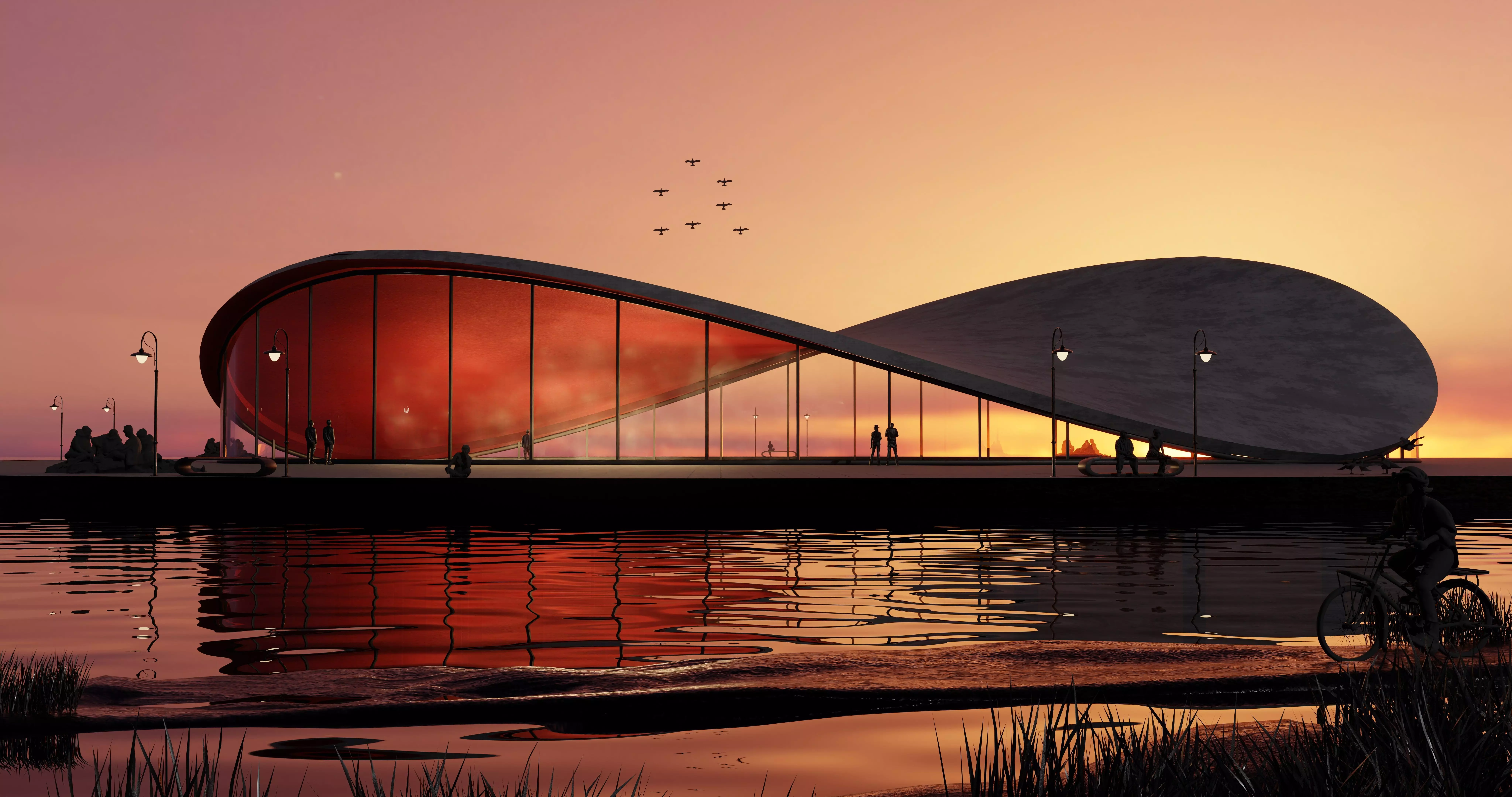 Organic building 3D model_1