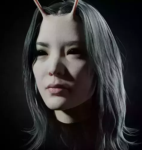  mantis  Head GOTG PBR 8k highdetails