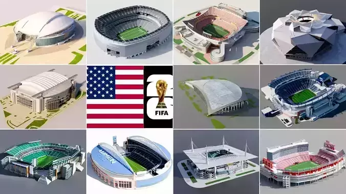 World Cup 2026 Stadiums - USA