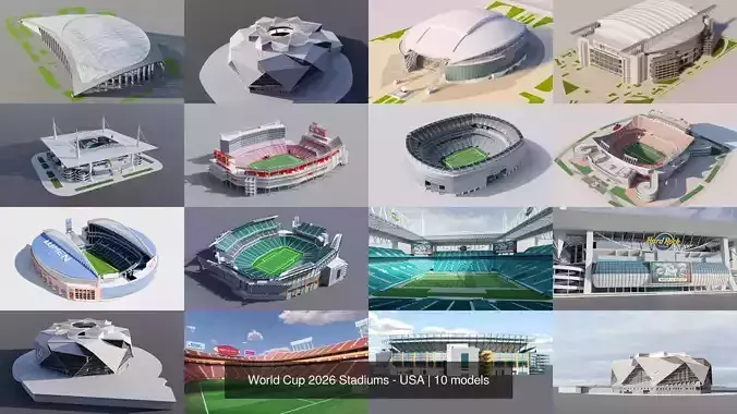 World Cup 2026 Stadiums - USA