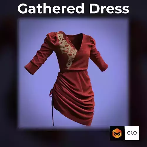 Gathered Dress