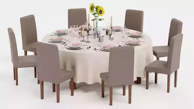 -Restaurant Table FULL V4-