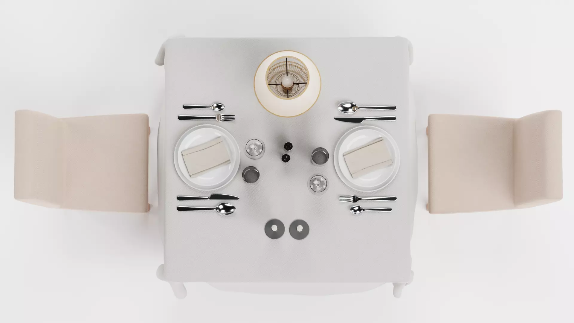 -Restaurant Table FULL V5- 3D model_2