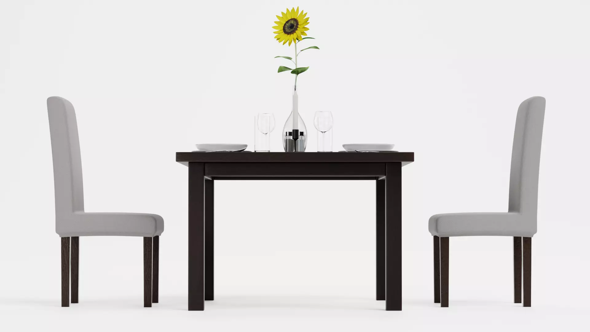 -Restaurant Table V6- 3D model_1