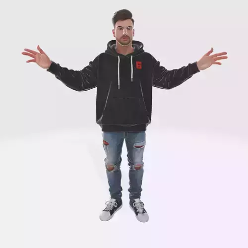 Character in Casual Outfit 2