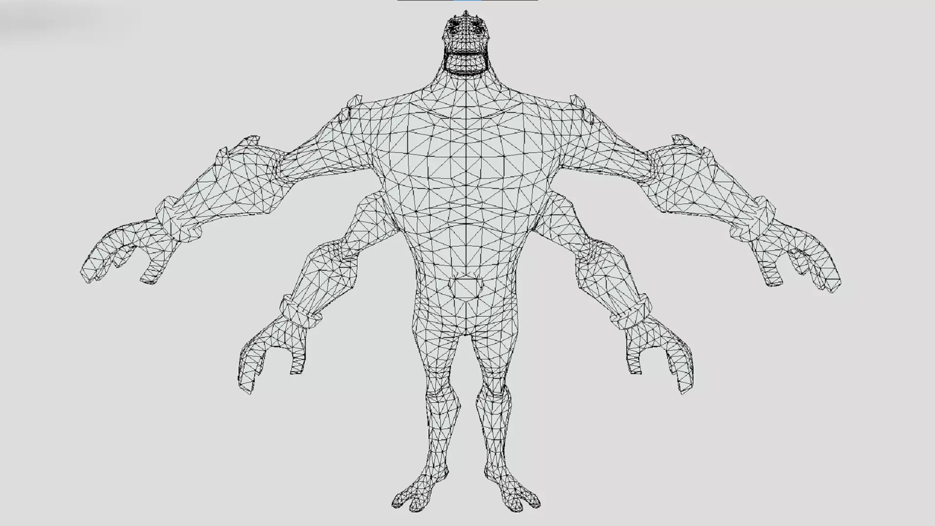 Four Arms - DNA Sample Of a Tetramand - Ben 10 Omniverse Low-poly 3D model_2