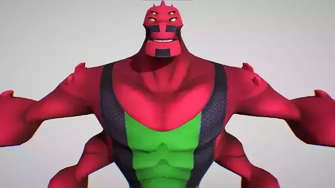 Four Arms - DNA Sample Of a Tetramand - Ben 10 Omniverse