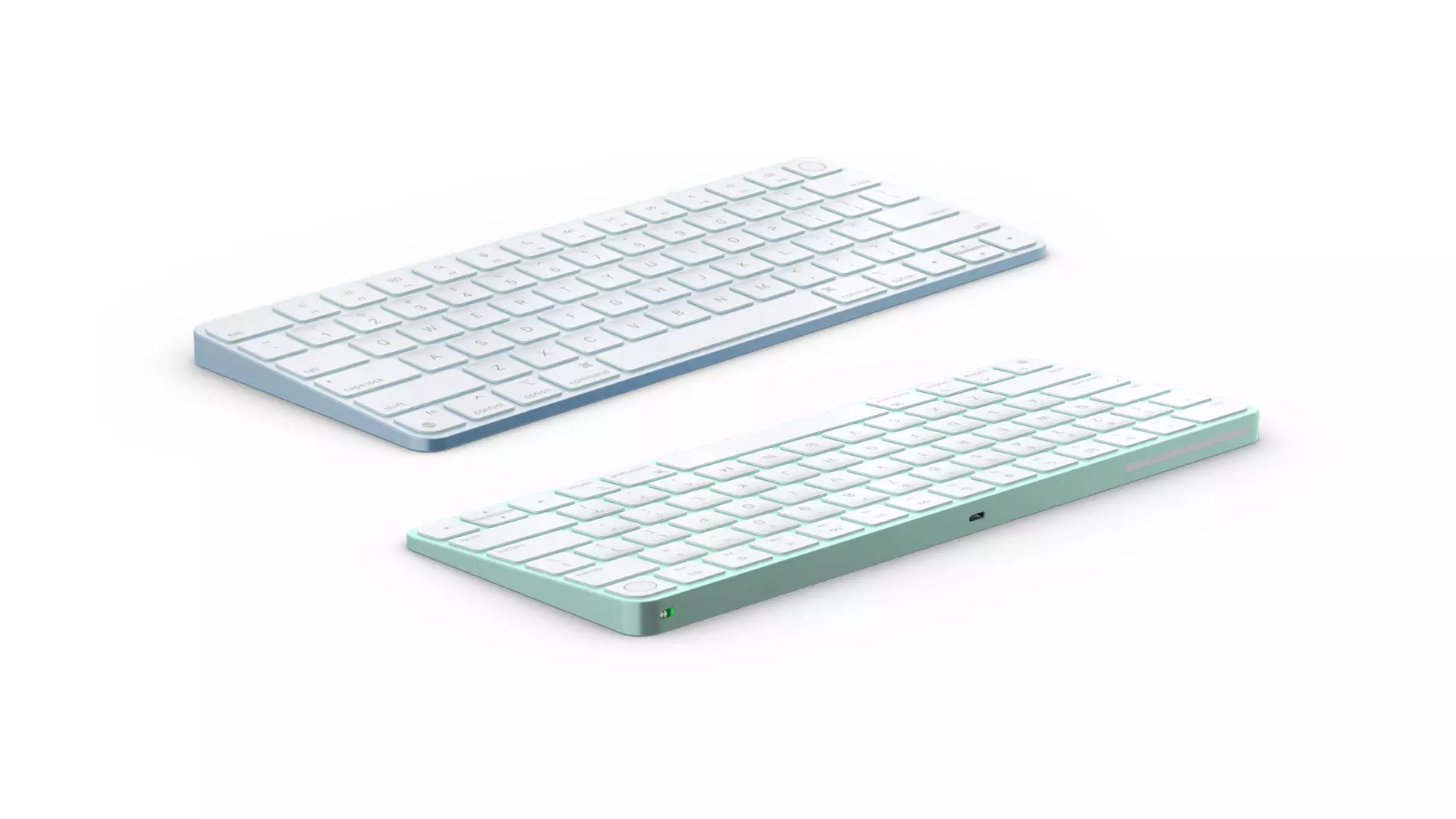 iMac M4 2024 3D Model for Element 3D And Cinema 4D 3D model_9