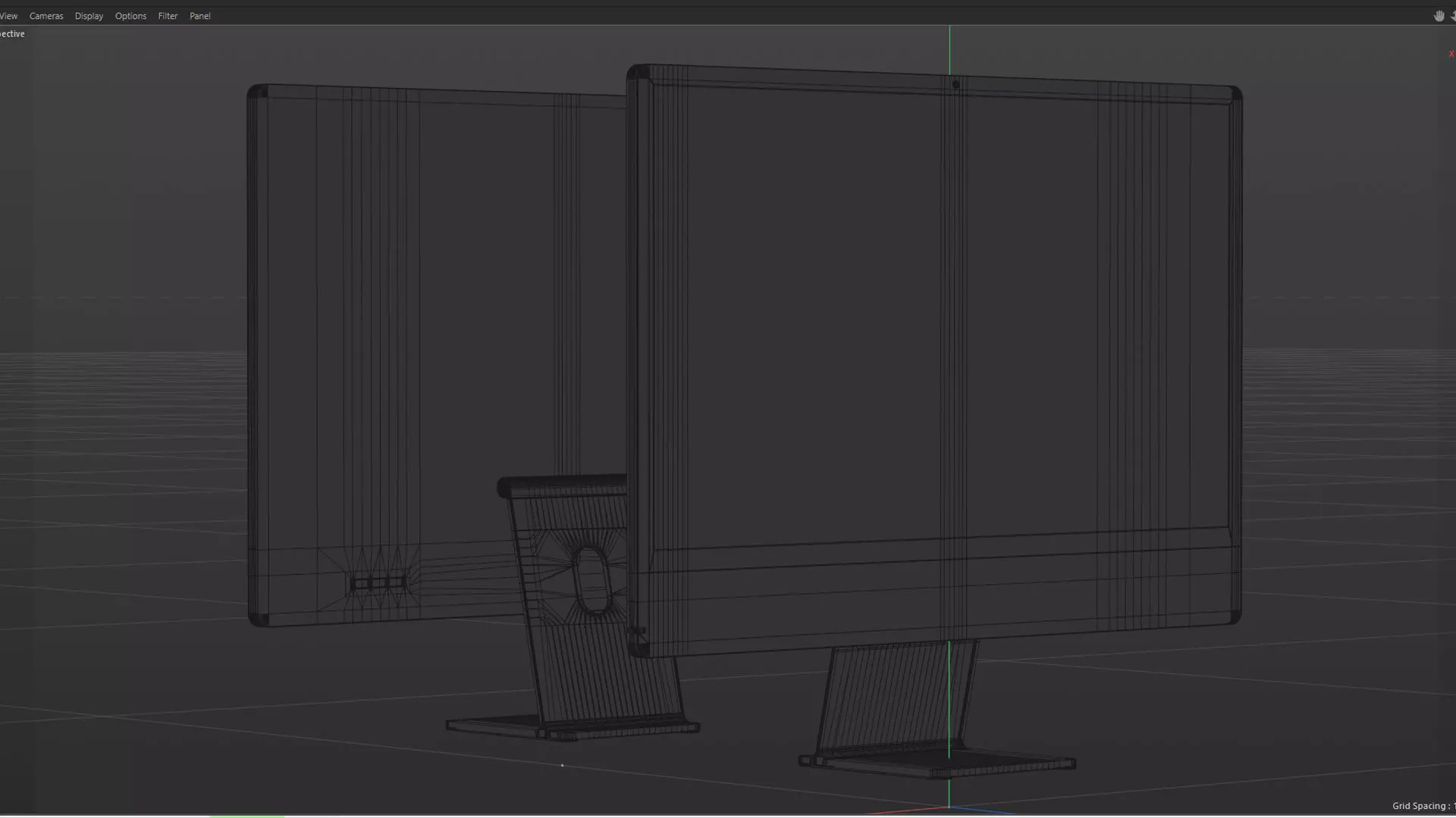 iMac M4 2024 3D Model for Element 3D And Cinema 4D 3D model_13