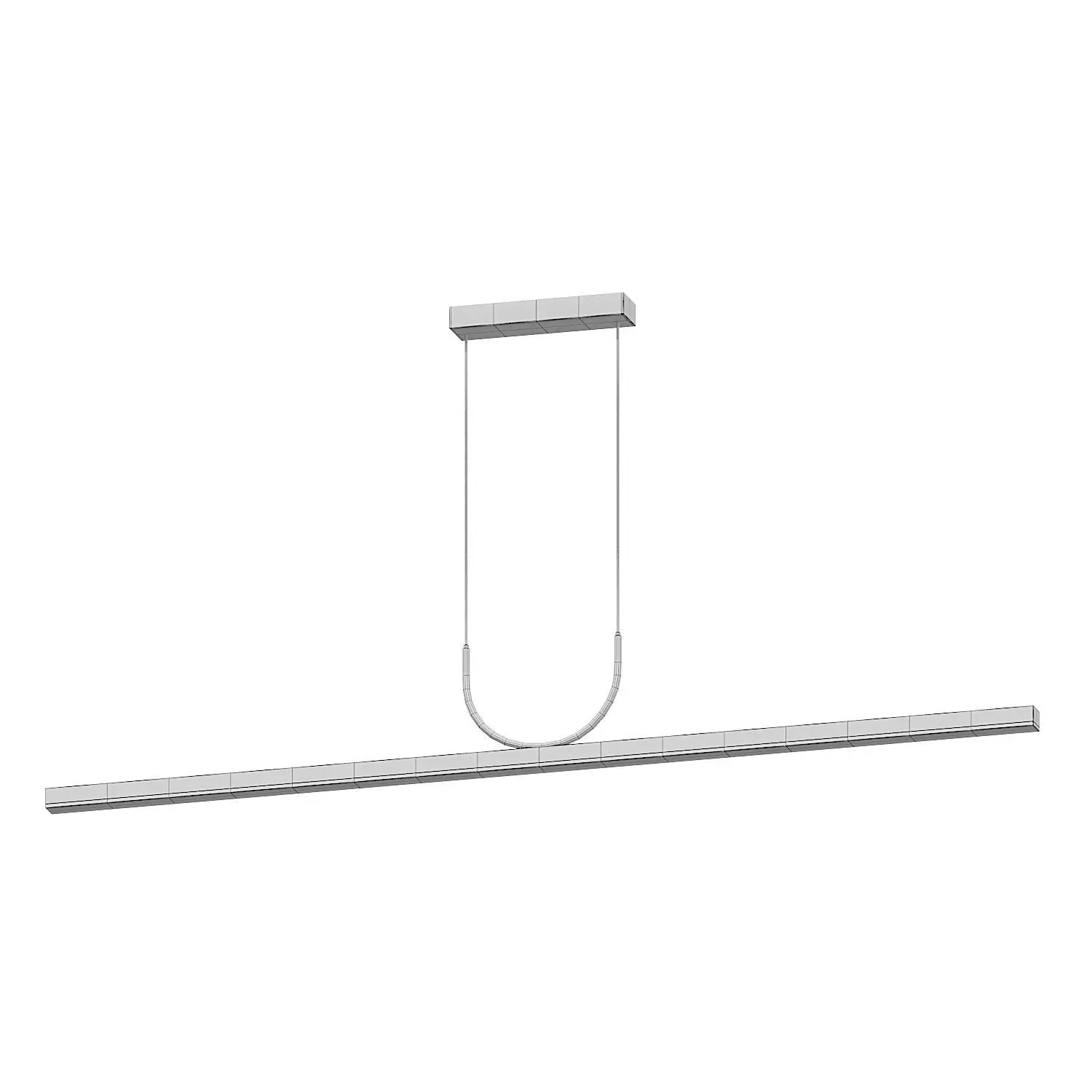 Light Chandeliers For Dining Room Low-poly 3D model_3